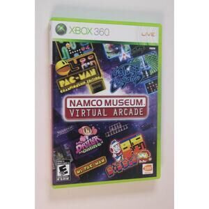Namco Museum: Virtual Arcade (Microsoft Xbox 360, 2008) Authentic, tested/works